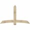 Ekena Millwork Bellingham Rough Sawn Timber Gable Bracket, Douglas Fir, 72"W x 45"H x 6"D x 6"F, 15/12 Pitch GBW072X45X0606BEL00RDF - alternate 1